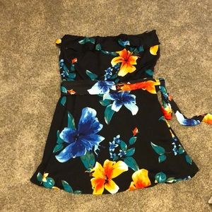 strapless, dress XL, White House Black Market